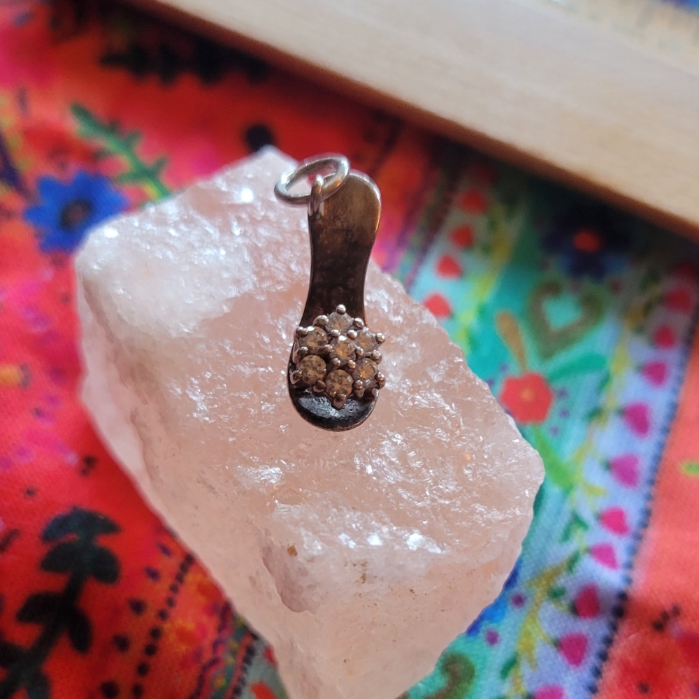 Sterling Silver High Heel Shoe Charm